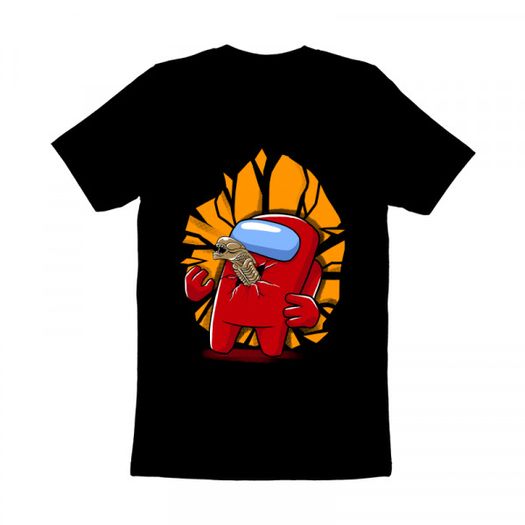 baby born among us gaming t-shirt