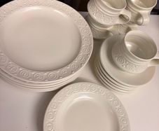 Belfast Ceramics Vintage Dinner Set  Plates, Cups and Saucers
