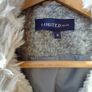 M+S Grey Boucle Fur Coat Image 5