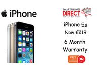main image for ad Apple iPhone 5s Silver, Gold &amp; Space Gray - 16GB - Unlocked - Warranty