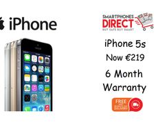 Apple iPhone 5s Silver, Gold & Space Gray - 16GB - Unlocked - Warranty