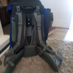 Hiking bags x 2 large haversacks  and sleeping bsg