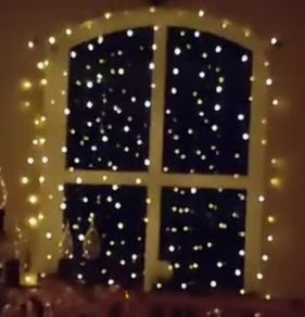 solar curtain lights