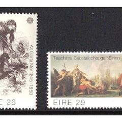 1982 Ireland Europa Historical Events Commemorative Stamps Mint Never Hinged (MNH)