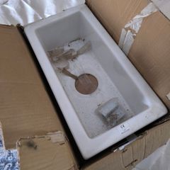 Ceramic vegetable sink