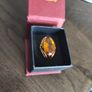 14Ct Gold Ring with corundum stone Image 6