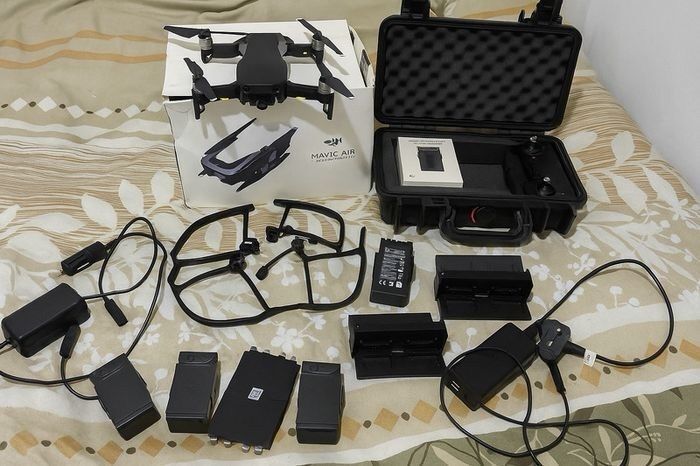 DJI Mavic Air Drone Fly More Combo | Full Package | Extra Props & Batteries | Pro Carry Case