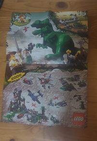 Lego Adventurers - range guide - A4 paper size