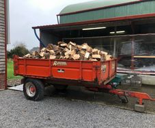 Ash hardwood firewood