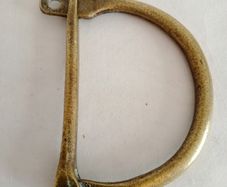 WW2 British Army Brass Kit Bag D Lock