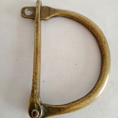 WW2 British Army Brass Kit Bag D Lock