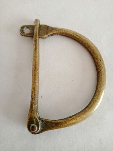 WW2 British Army Brass Kit Bag D Lock