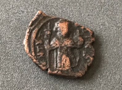 Byzantine Empire Emperor Constans II 648 AD Follis