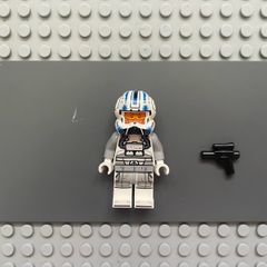 lego Star Wars sw1401 Clone Trooper Pilot Captain Jag (Phase 2) minifigure- Light Bluish Gray Arms