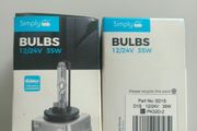 D1s gas discharge bulb x2