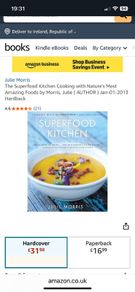 Superfood Kitchen by Julie Morris cook