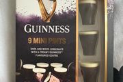 guinness 9 mini pints chocolate