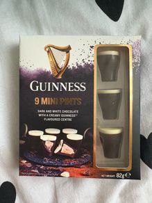 guinness 9 mini pints chocolate