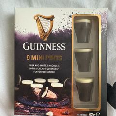 guinness 9 mini pints chocolate