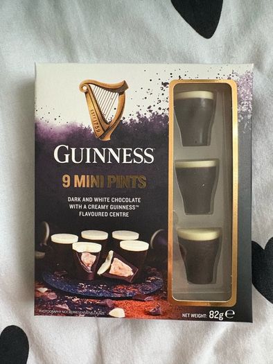 guinness 9 mini pints chocolate
