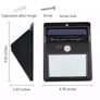 37555-4 4pcs 20 LED Solar Power Garden Lamp Image 6