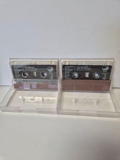 The Beatles  Live At The BBC Double Cassette Box Set (1994) Excellent Condition / No Mold
