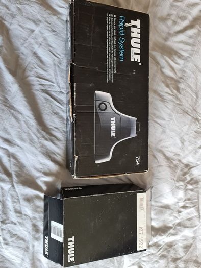 thule footpack 754 + fitting kit 1592