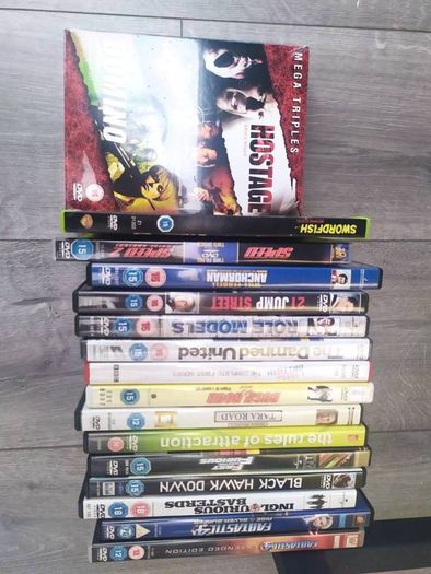 Dvd's 2 Euro each