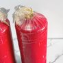 New Duffy & Scott Red Pillar Candles Image 3