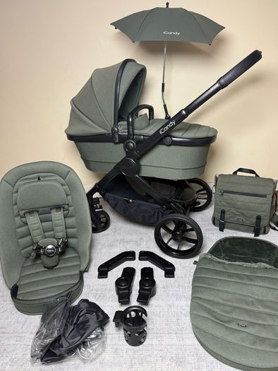 As NEW icandy Peach 7 travel system