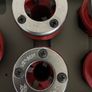 Never used heavy duty pipe threading cutting screwing set in hard case Image 4
