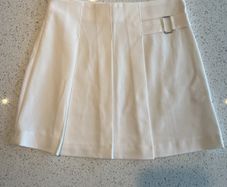 Zara White Girls Skirt - Age:10 - As New!