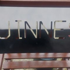 Guinness stencil laser cut steel metal stencil,,make ur own signs ,buyer collects or pays postage thank you, sold as is,heavy duty metal