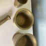 Trio of vintage heavy Brass mortar and Pestle Image 10