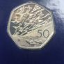 RARE  50p 2019 75th Anniversary D-day 2019 Change checker in blister slip Image 2