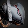 leather heart bag Image 2