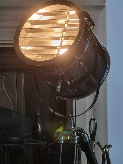 The Nautical is a large floor lamp with a tripod design