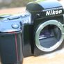 Nikon F-601 35mm SLR Camera Analog SLR F 601 Case Body F Mount Tested (batteries need to be replaced) Image 2