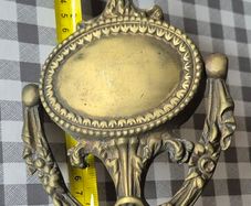 Brass door knocker