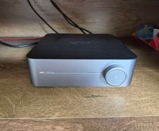 WiiM Amp + Boston Dynamics Active Sub + Bookshelf Speakers