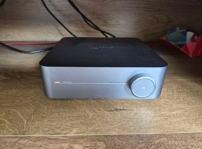 WiiM Amp + Boston Dynamics Active Sub + Bookshelf Speakers