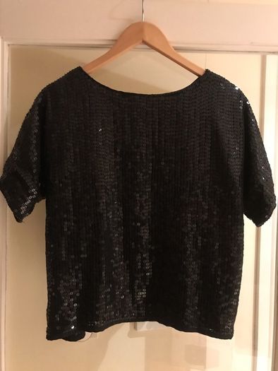 Sequinned Tiger Top