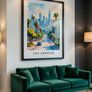 Los Angeles Wall Art Print, Travel Poster Image 8