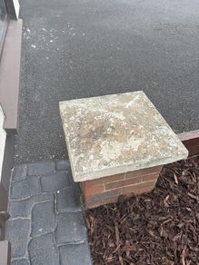 Concrete pillar caps