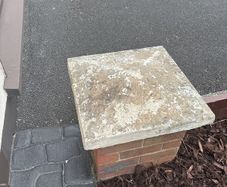 Concrete pillar caps