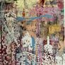Original Painting Irish Abstract Art Cityscape Pink Original Art contemporary Irish art Image 5
