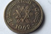 10 Pfennig 1942 Lodz Ghetto
