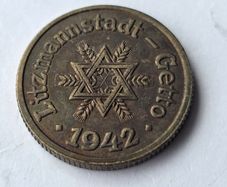 10 Pfennig 1942 Lodz Ghetto