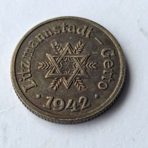 10 Pfennig 1942 Lodz Ghetto