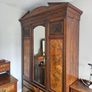Antique Walnut Bedroom Suite Image 2